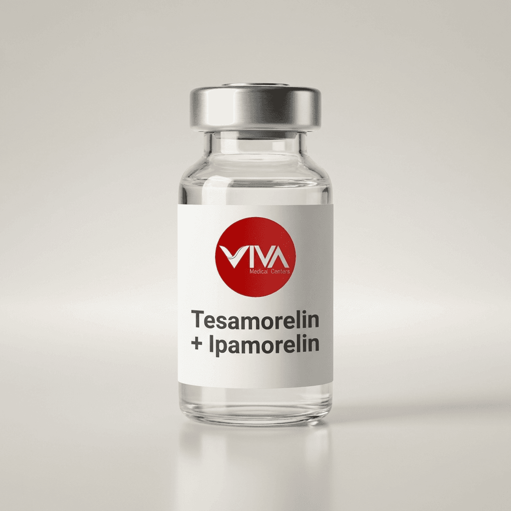 Tesamorelin + Ipamorelin — Viva Medical Center (illustrative)